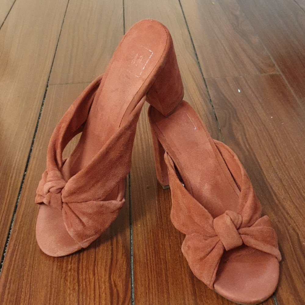 Gap Suede mules in red suede
